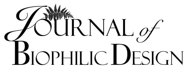 Journal of Biophlic Design Logo long BnW
